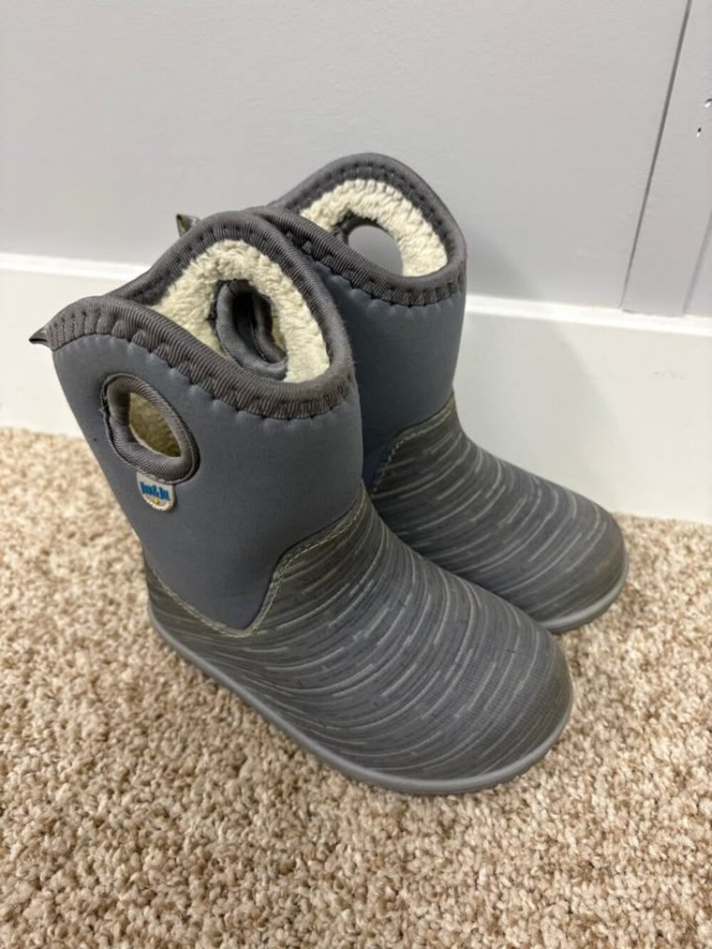 EUC Jan & Jul Toddler Pull On Winter Boots - Size 8